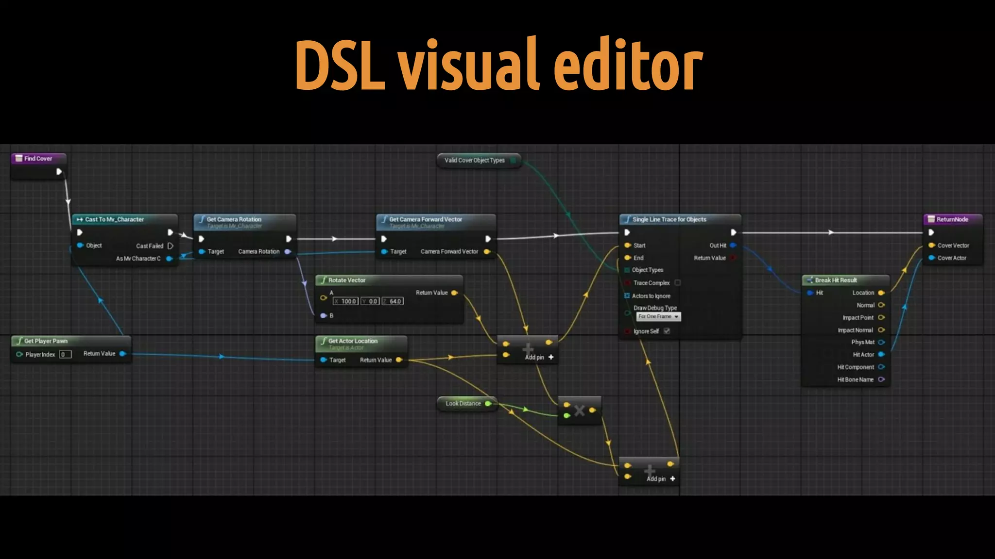 DSL visual editor
 