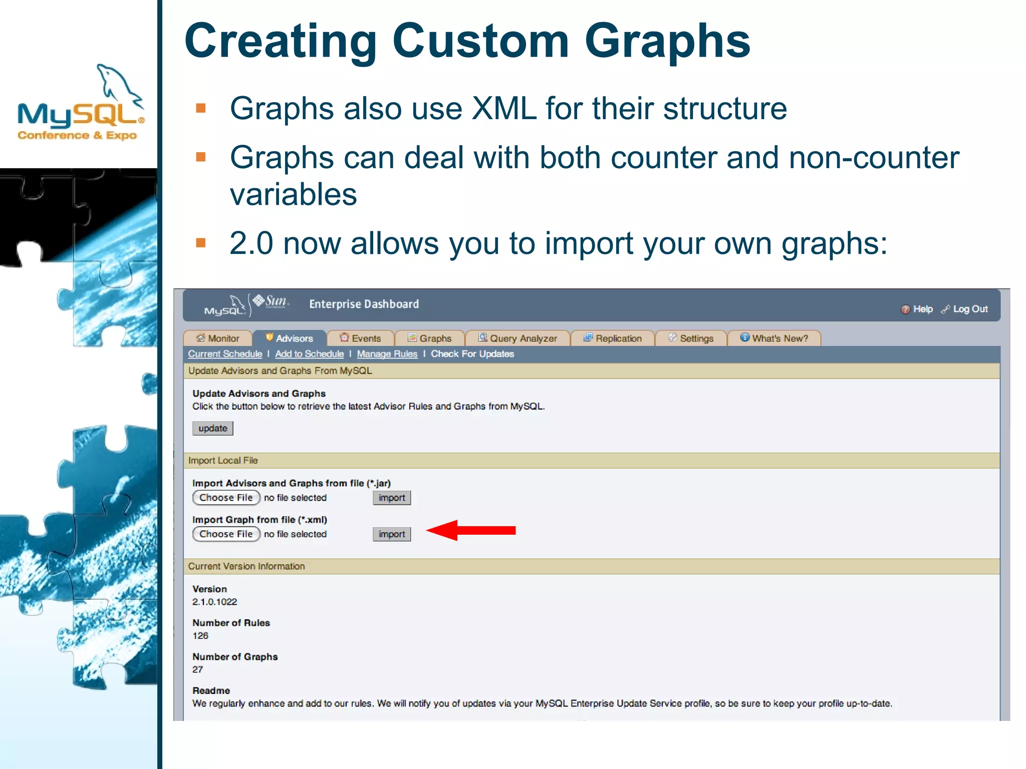 Extending MySQL Enterprise Monitor