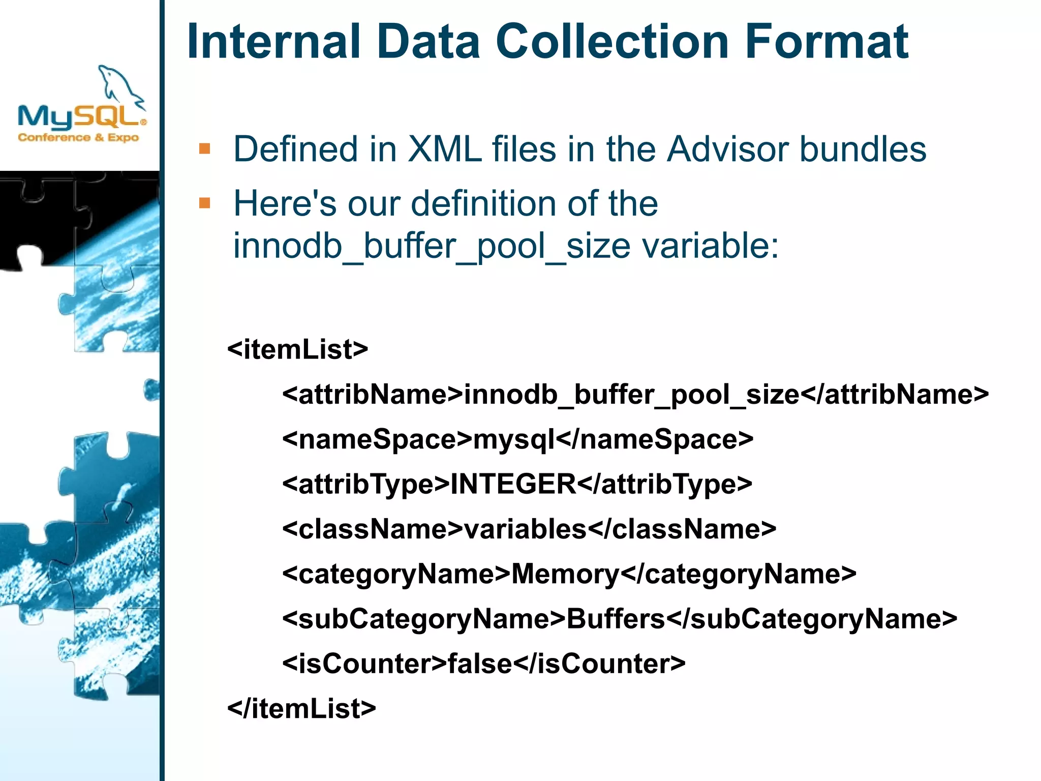 Extending MySQL Enterprise Monitor