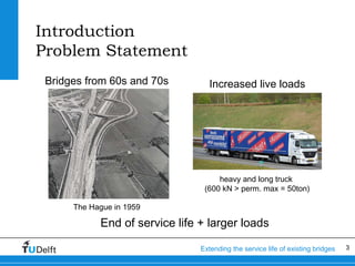 3Extending the service life of existing bridges
Introduction
Problem Statement
Bridges from 60s and 70s
The Hague in 1959
...