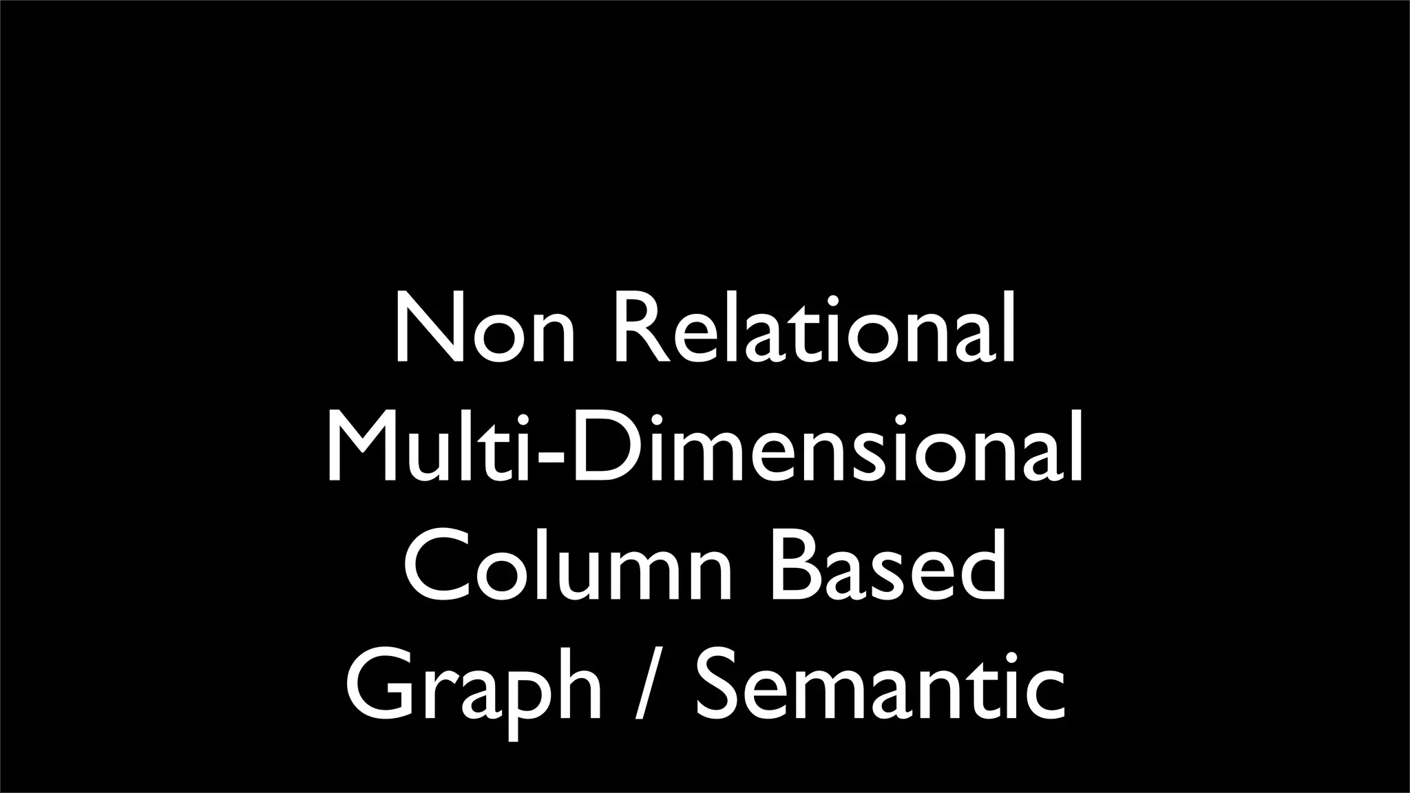 Extending The My Sql Data Landscape