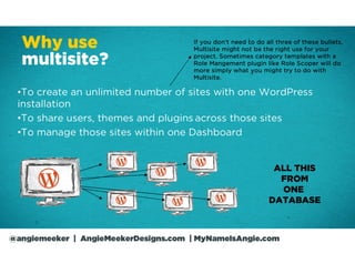 Why use                                    don’
                                      If you don’t need to do all three of...