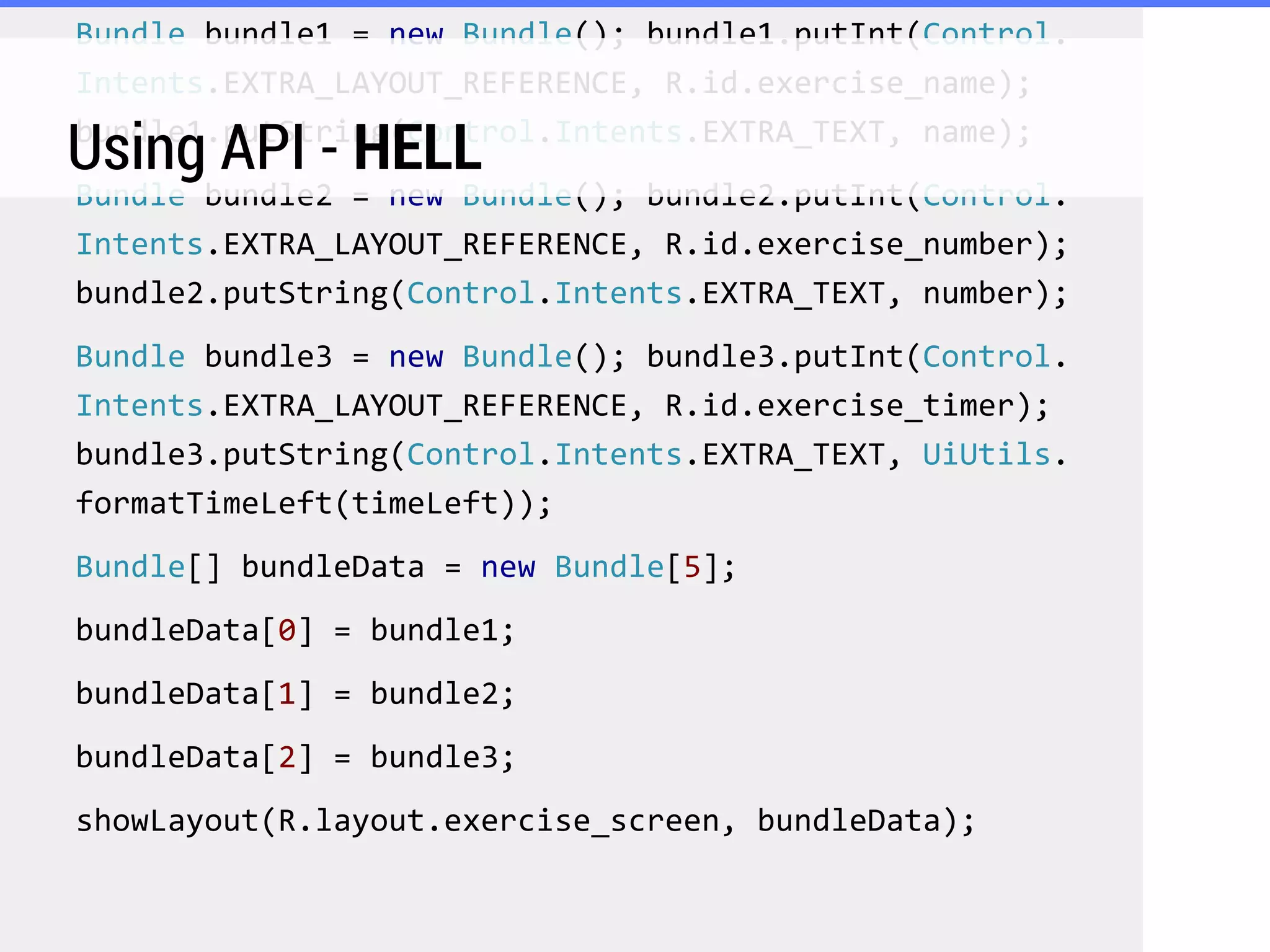 Using API - HELL