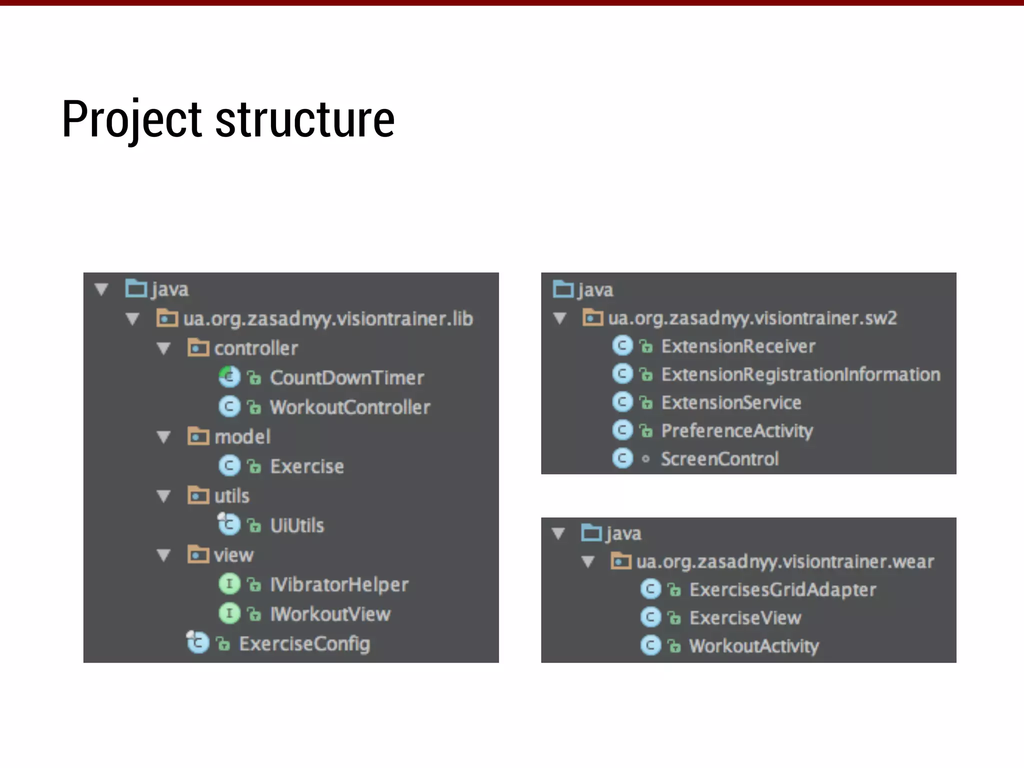 Project structure
