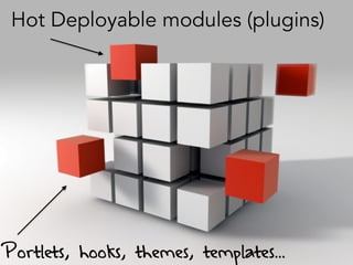 #LRNAS2014Portlets, hooks, themes, templates…
Hot Deployable modules (plugins)
 