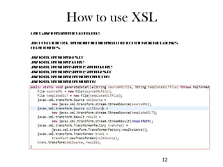 Extensible stylesheet language (Transformation) or XSLT | PPT | Web ...