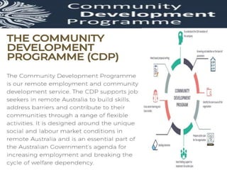 community development Programme (CDP) in rural development | PPTX