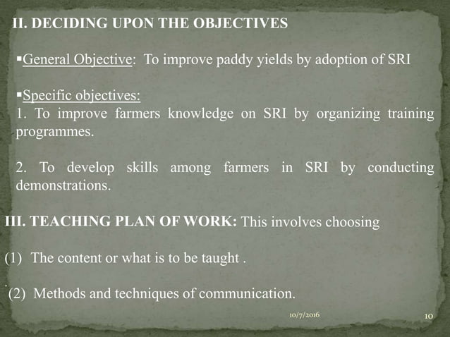 Extension Education PPT