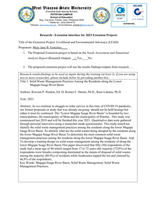 EXTENSION INTERFACE- School of Education, Pototan,Iloilo.docx