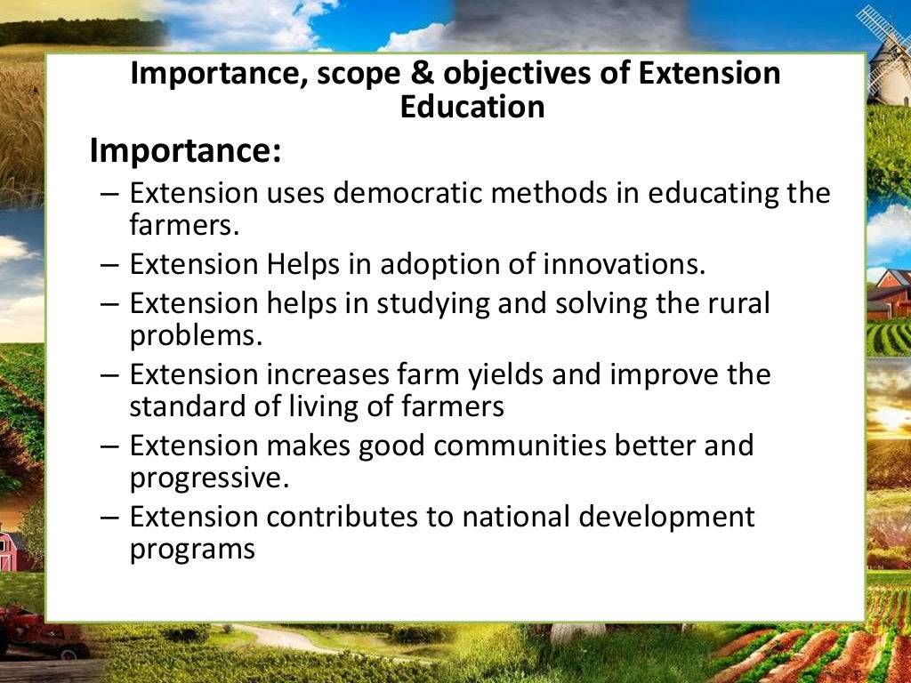 Agriculture Extension and Communication ver1.2