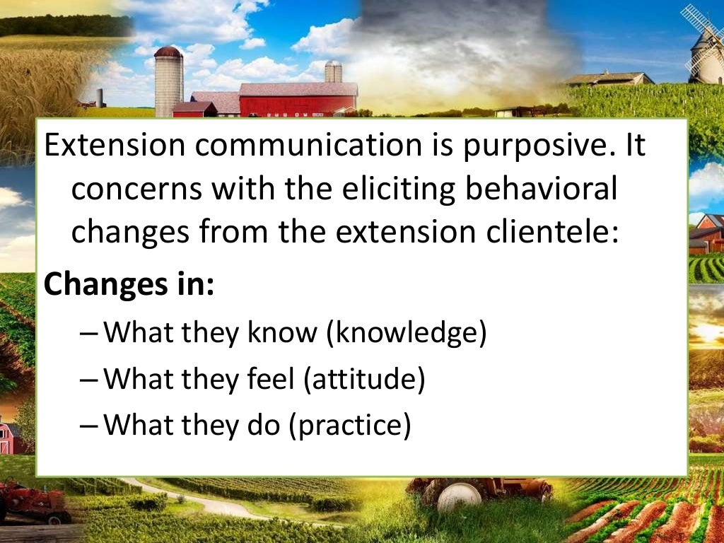 Agriculture Extension and Communication ver1.2