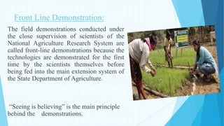 Extension system in India | PPTX