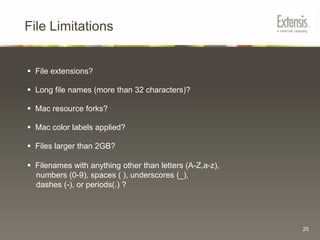What problems can be solved later (phase 2)?12