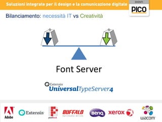 Bilanciamento: necessità IT vs Creatività

Font Server

 