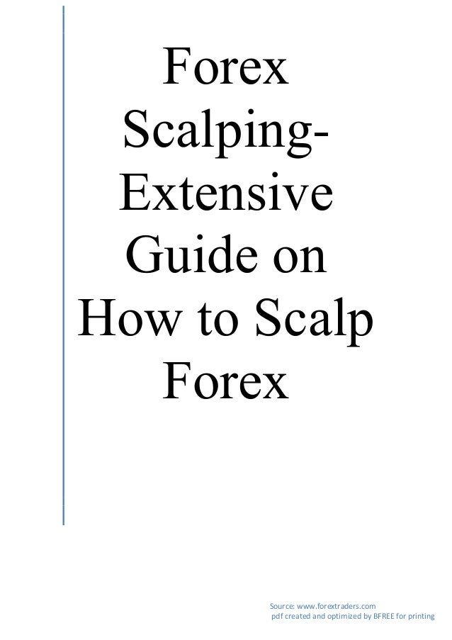 The forex scalper handbook pdf