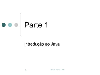 Parte 1 Introdução ao Java 