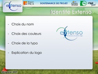 - Choix du nom

- Choix des couleurs

- Choix de la typo

- Explication du logo
 