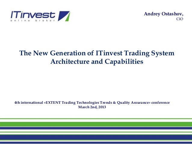 Nyse trading system architecture