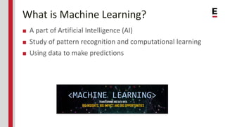 Machine Learning -- The Artificial Intelligence Revolution | PPTX