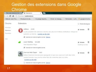 Les extensions Firefox et Google Chrome pour naviguer efficacement ...