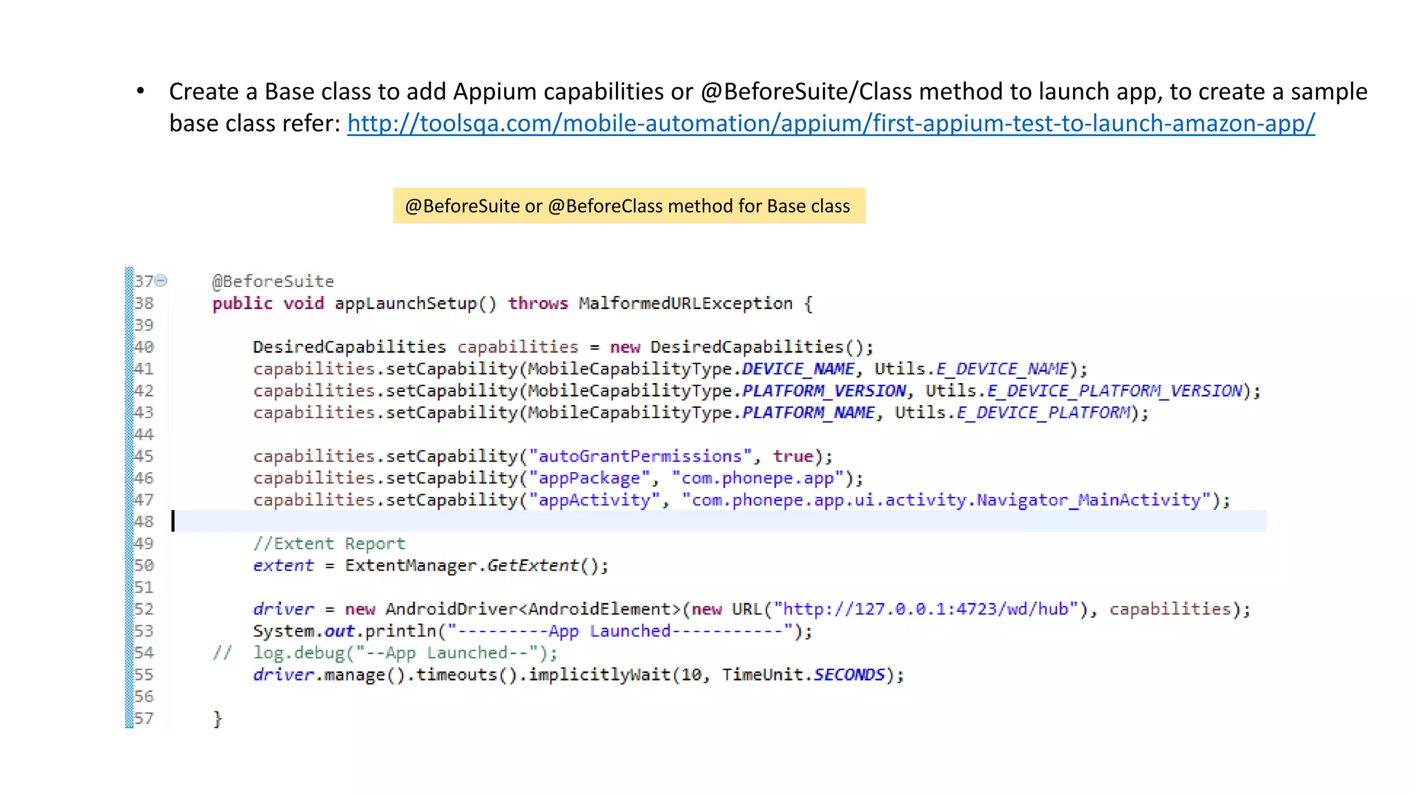 Extent Test report v3 with Appium/Selenium | PPTX | Web Design and HTML ...