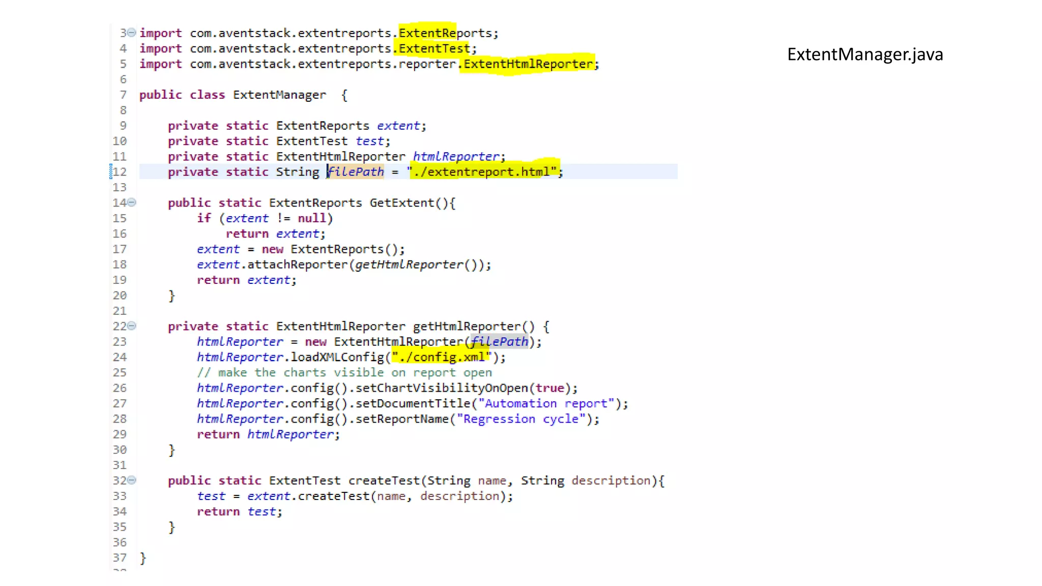 Extent Test report v3 with Appium/Selenium | PPTX | Web Design and HTML ...