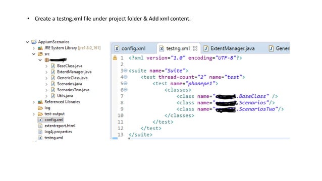 Extent Test report v3 with Appium/Selenium | PPTX