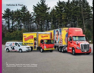 3M™
Controltac™
Graphic Film with Comply™
v3 Adhesive
IJ180Cv3 and 3M™
Scotchcal™
Luster Overlaminate 8519
Vehicles & Fleet
8
 