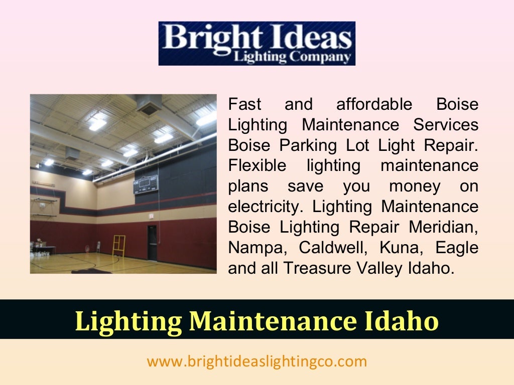 Exterior Lighting Repair Boise Bright Ideas Lighting Company