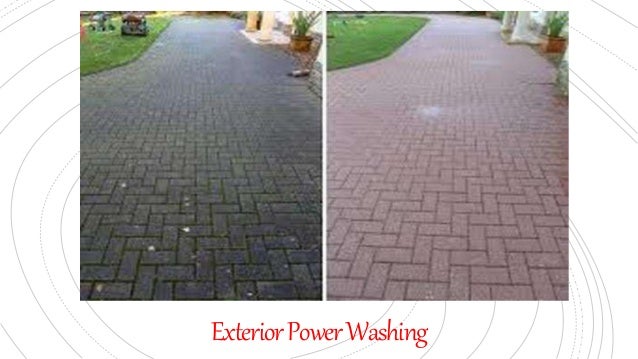 Exterior Power Washing Use A Professional Patio Cleaning