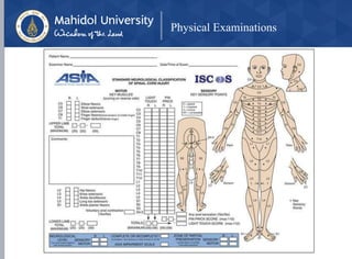 Physical Examinations
 