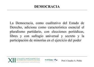 Democracia Constitucional y Estado de Derecho | PDF