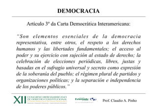 Democracia Constitucional y Estado de Derecho | PDF