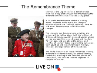 rbl template document which is for rememberance | PPTX