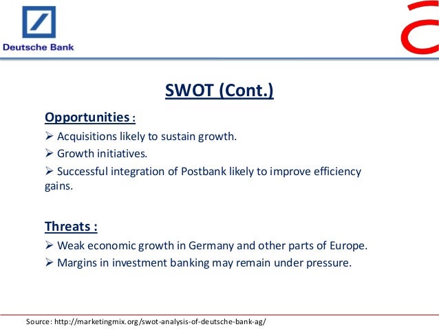 Overview and swot analysis of hsbc bank