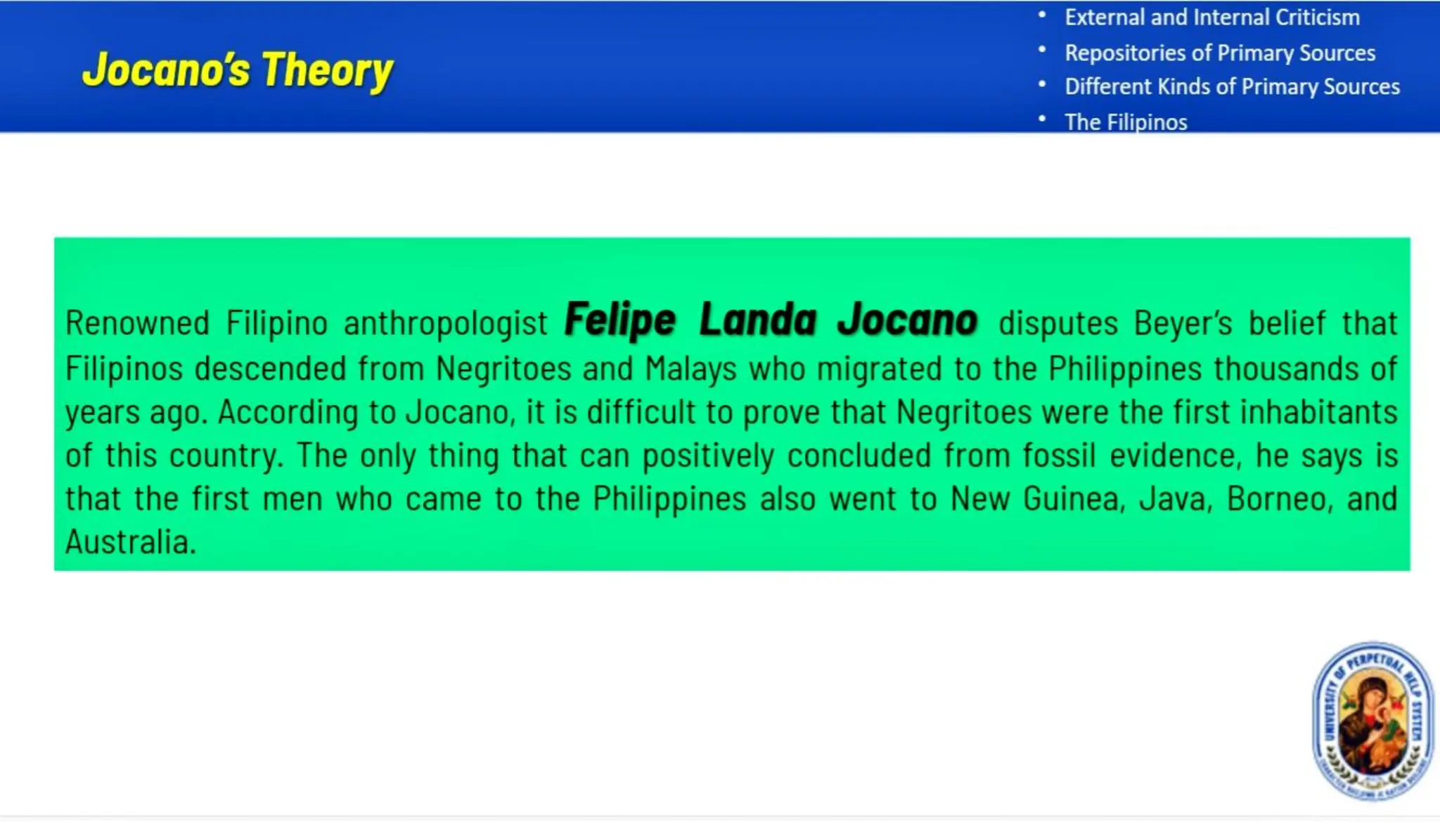 External and Internal Criticism: Readings in Philippine History | PDF