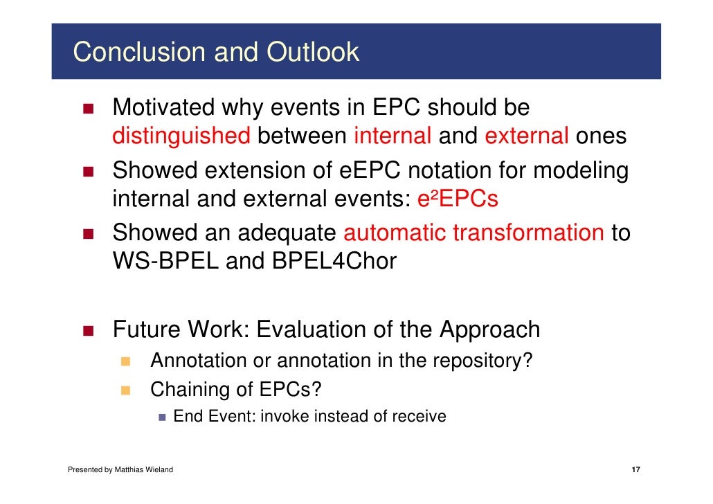 External And Internal Events In EPCs: E²EPCs