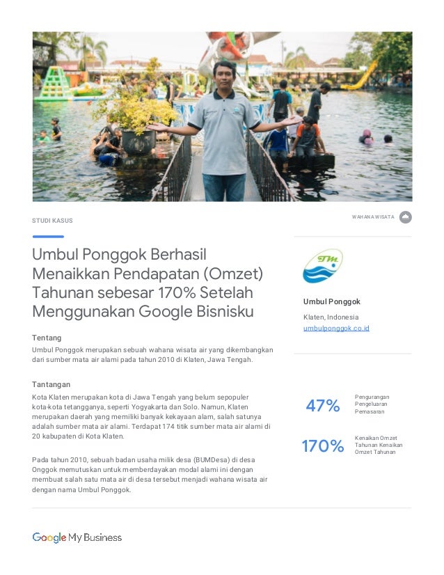 Studi Kasus Umbul Ponggok Google My Business