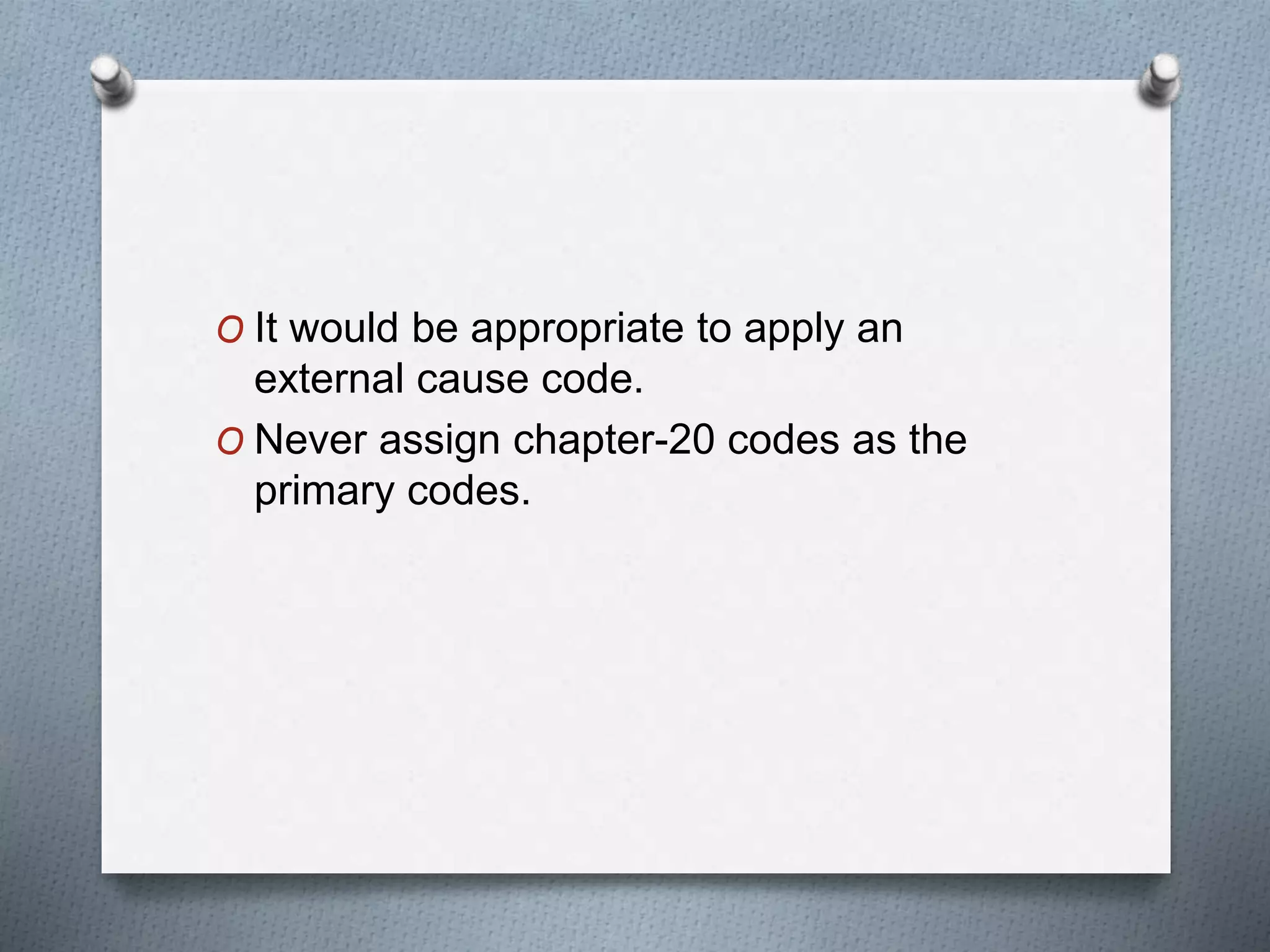 External causes of morbidity | PPTX