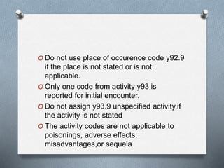 External causes of morbidity | PPTX