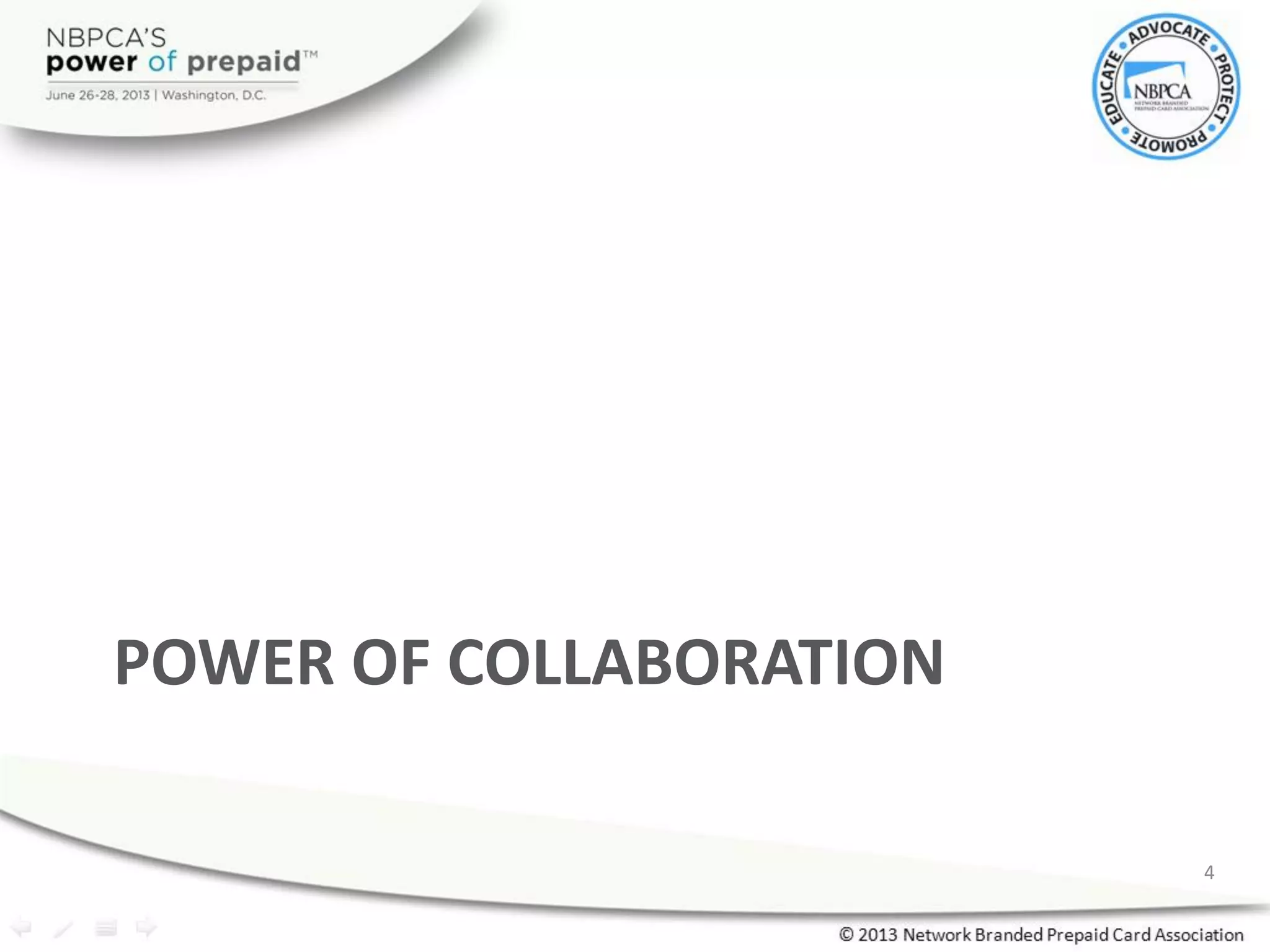 POWER OF COLLABORATION
4
 