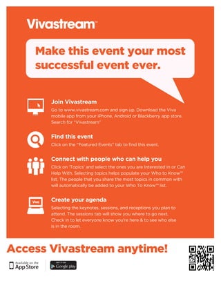 Vivastream Poster