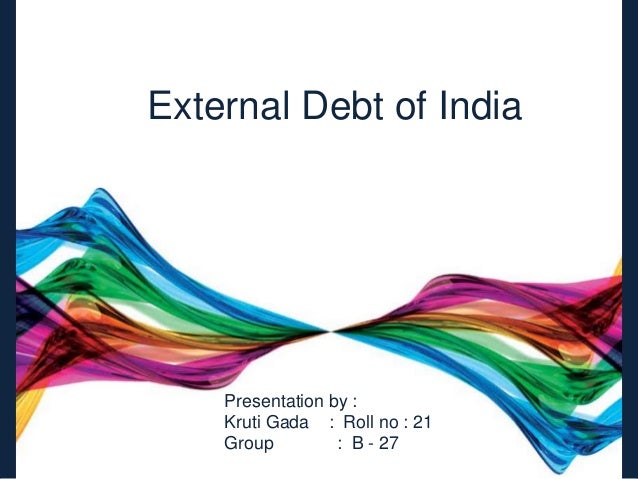 External Debt Of India Kruti - 