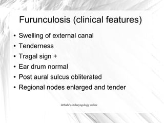 Posttragal Diseases of external ear | ODP