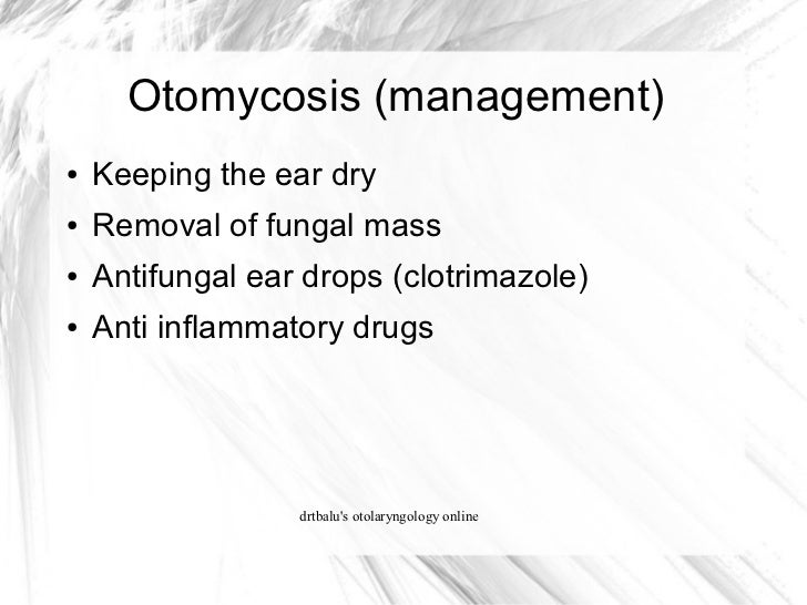 Diseases of external ear
