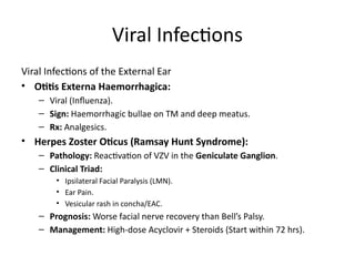 Vesicular Rash In Ear External_Ear_Lecture-Gachuhi-1.pptx kenya | PPTX