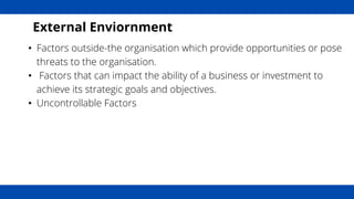 What is an External Environment ? | PPTX