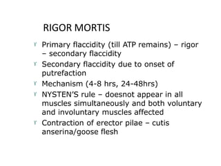 External examination in autopsies with pro forma | PPTX
