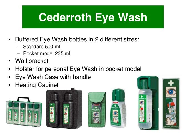 Cederroth Eye Wash 2013