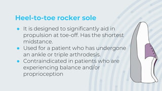 External foot/shoe modification | PPTX